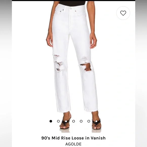 Agolde Mid Loose 90s Jeans - Picture 2 of 7